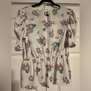 Banana Republic Floral Print Shirt